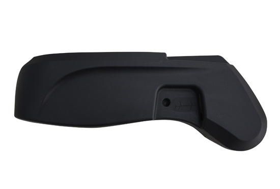 Driver's electric seat outer guard, secondary injection rubber