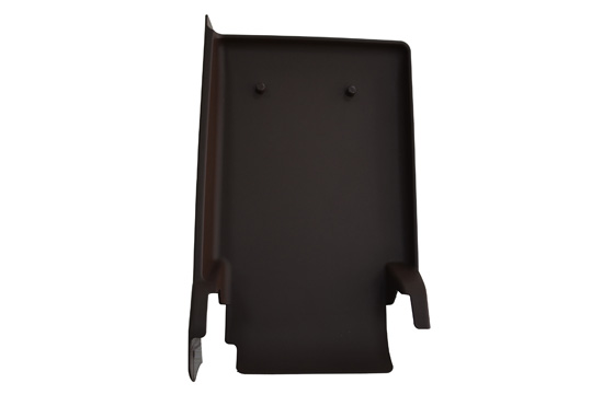 Rear seat armrests upper and lower back panel assembly